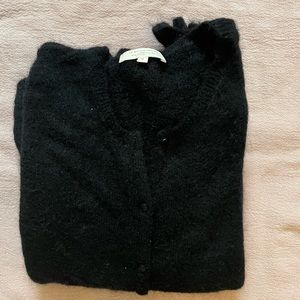 Sezane Black Cardigan